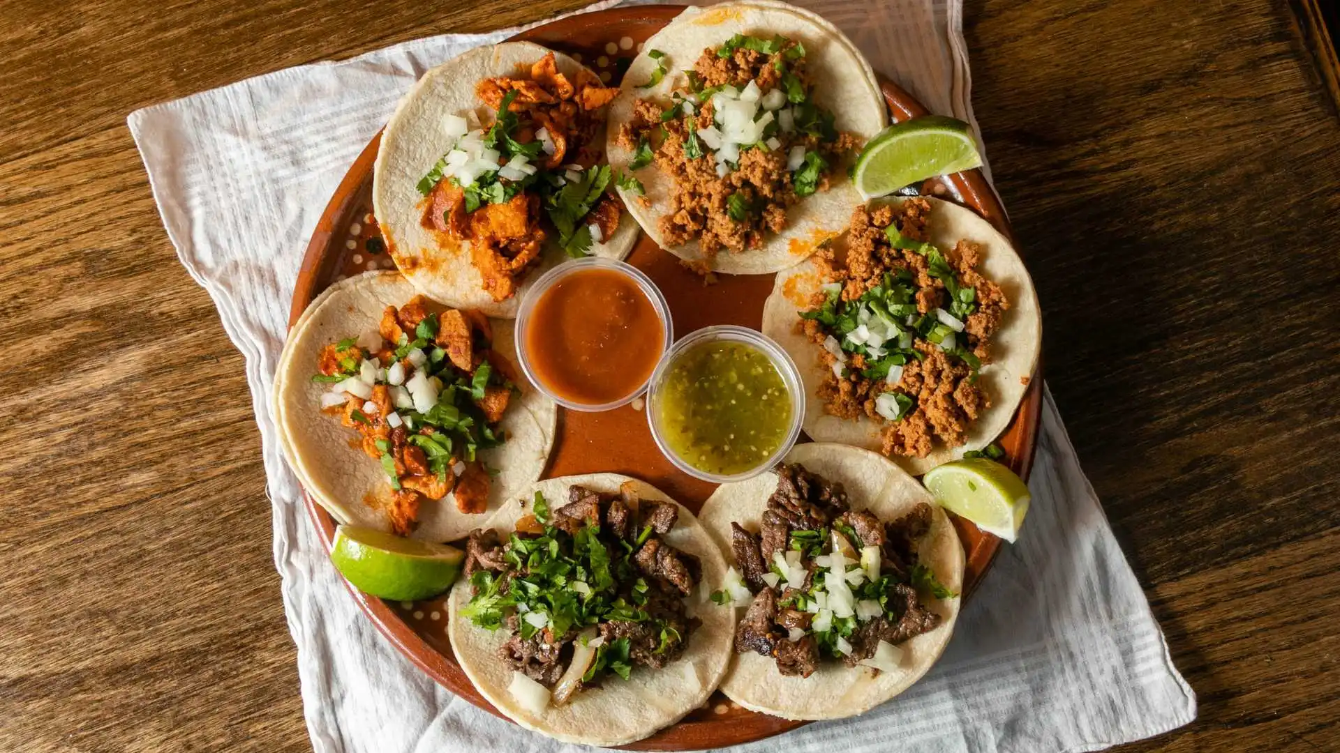 Tacos Mixtos at Tacos Mexico Macleod